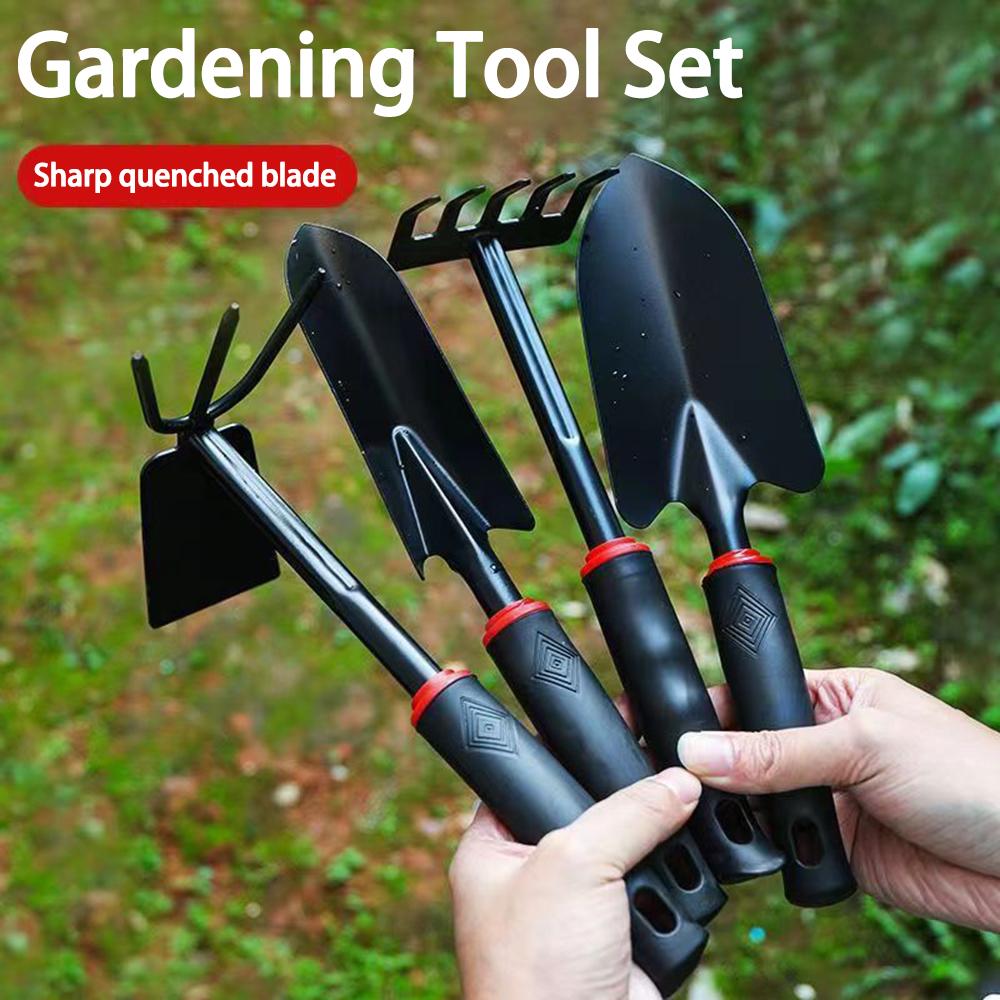 Gardening Shovel Small Shovel Set of Four Vegetable Gardening Tools Gardening Tools Flower shovel small iron shovel flower planting tool