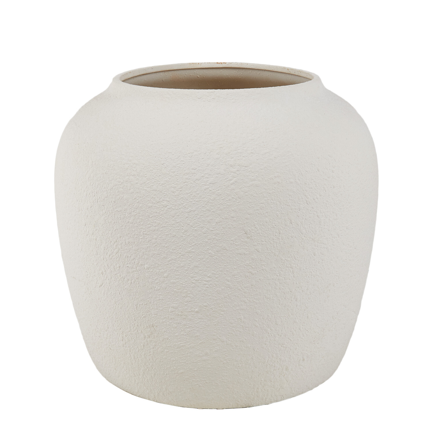 Nora Large Planter - White