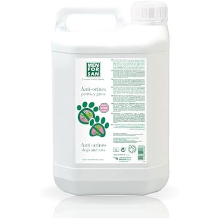 TECHSALES Menforsan Antiurines pour Chien/Chat 5 L