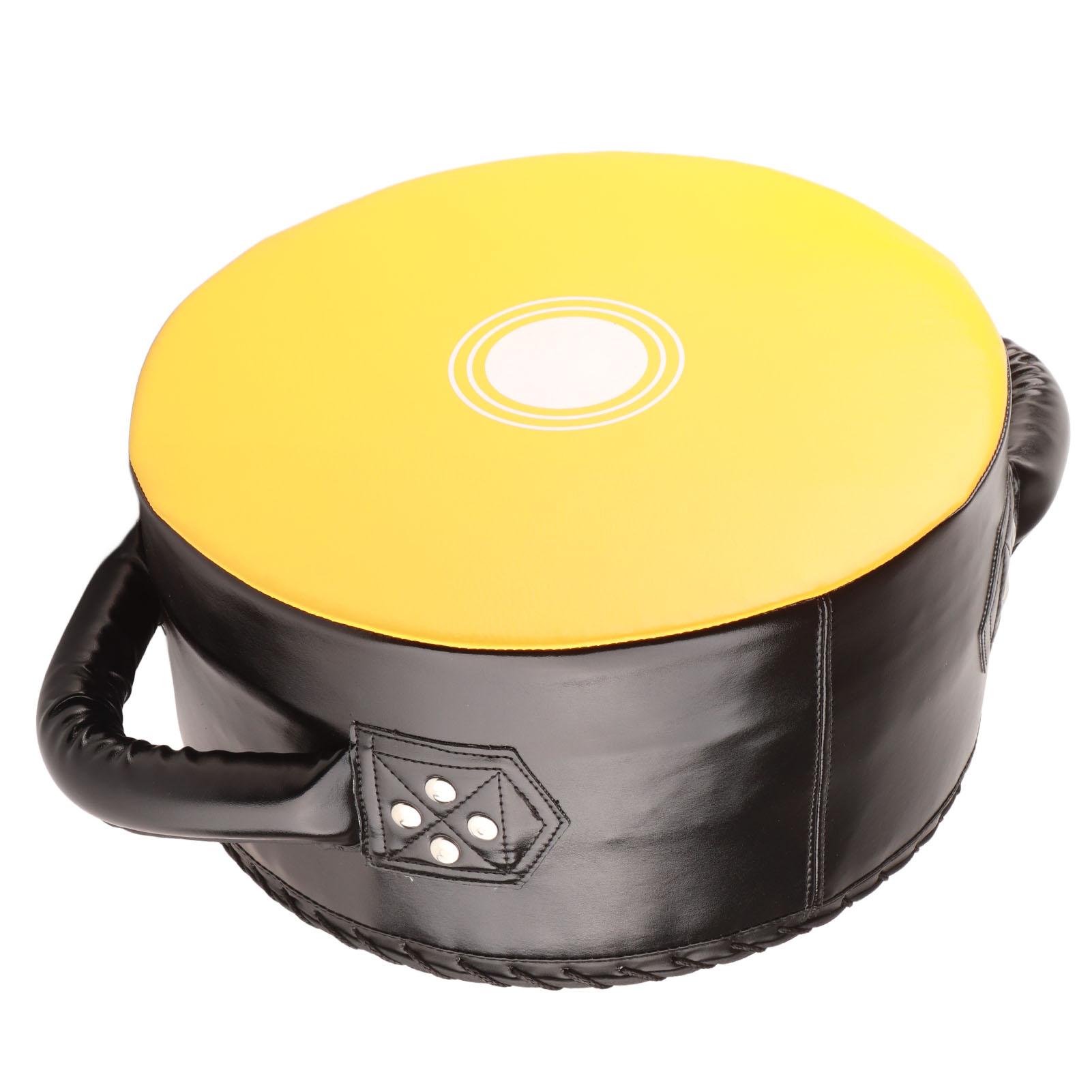 Fishine Taekwondo Focus Strength Training Shield Kick Boxing Round Pad Target Sanda Practicing red