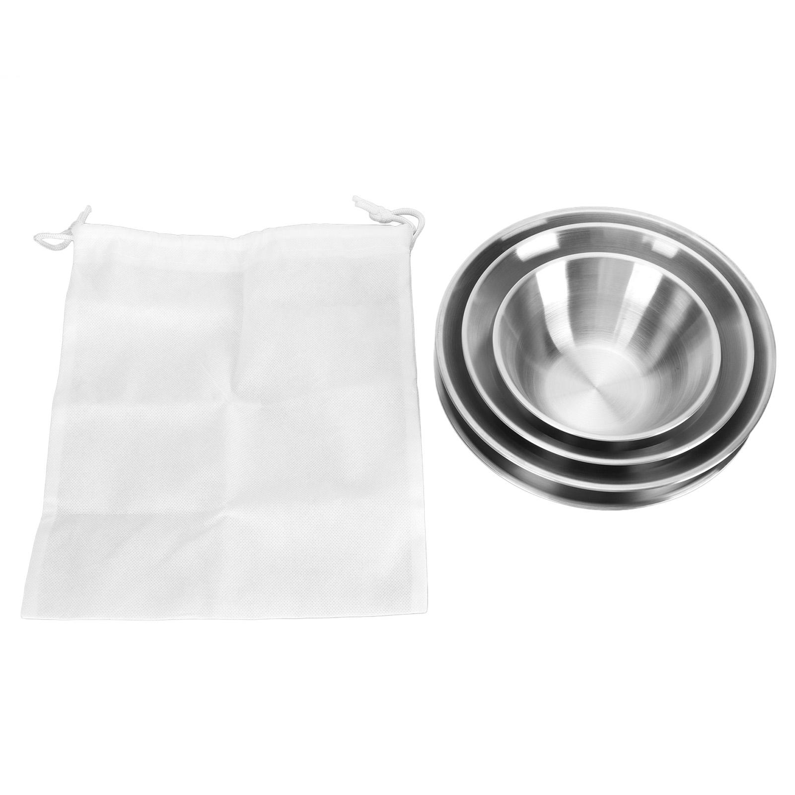 COSYHOME 4 Pcs Pizza Pan Set Multifunctional Round Pizza Plates Serving Trays Baking Pans Bowl for Family