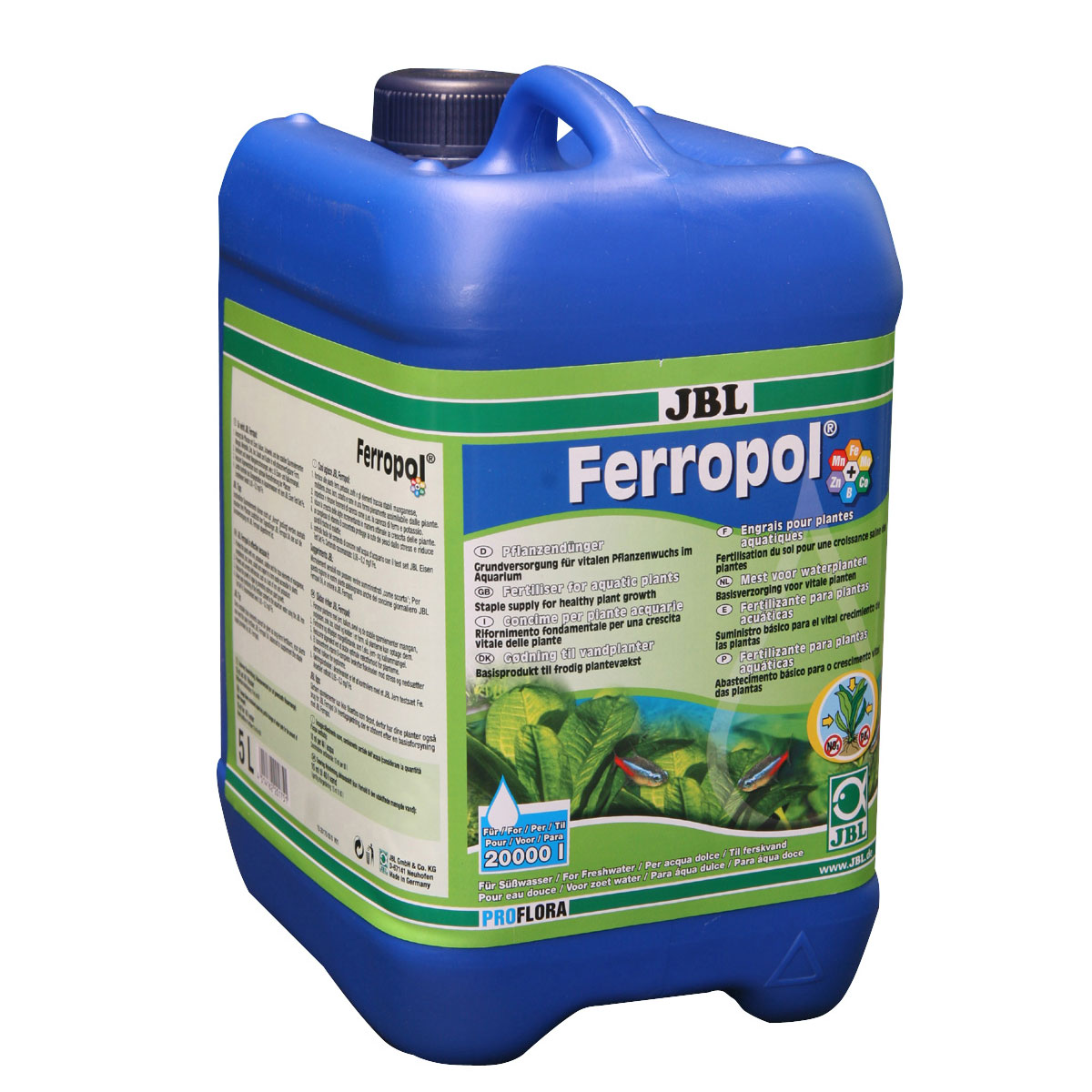 JBL ProFlora Ferropol Plant Fertiliser Size: 5Ltr