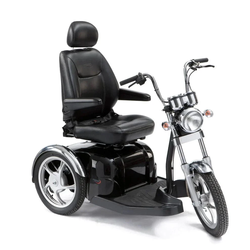 Welzo-3 Ds sport rider scooter black