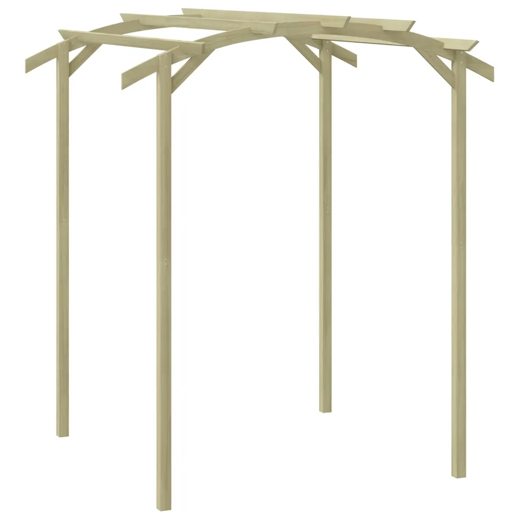 VidaXL Garden Pergola Impregnated Pinewood 180x197x210 cm