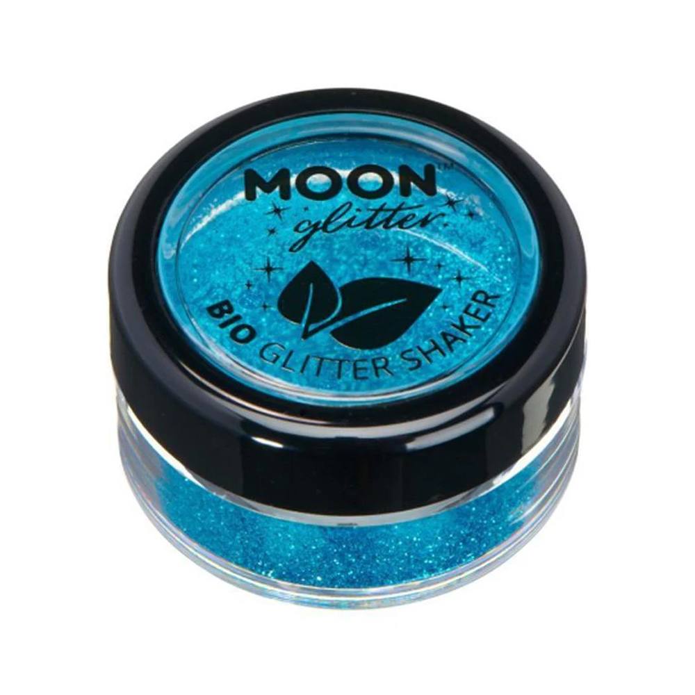 Moon Glitter Bio Craft Glitter Shakers Set in Blue