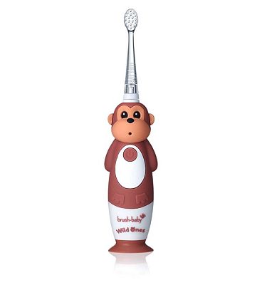 Brush-Baby WildOnes™ Monkey Electric Rechargeable Toothbrush