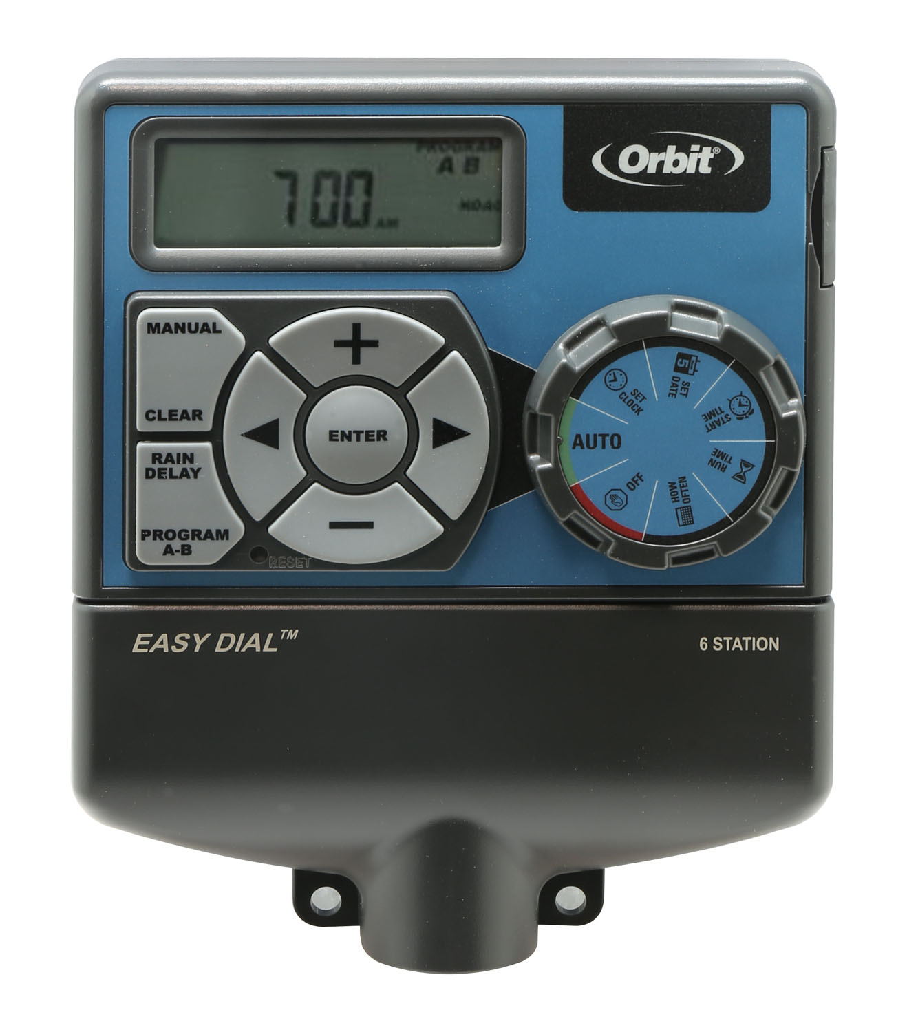 - Senza Marca//Generico - Programmatore irrigazione 6 zone trasformatore esterno sensore pioggia 462082