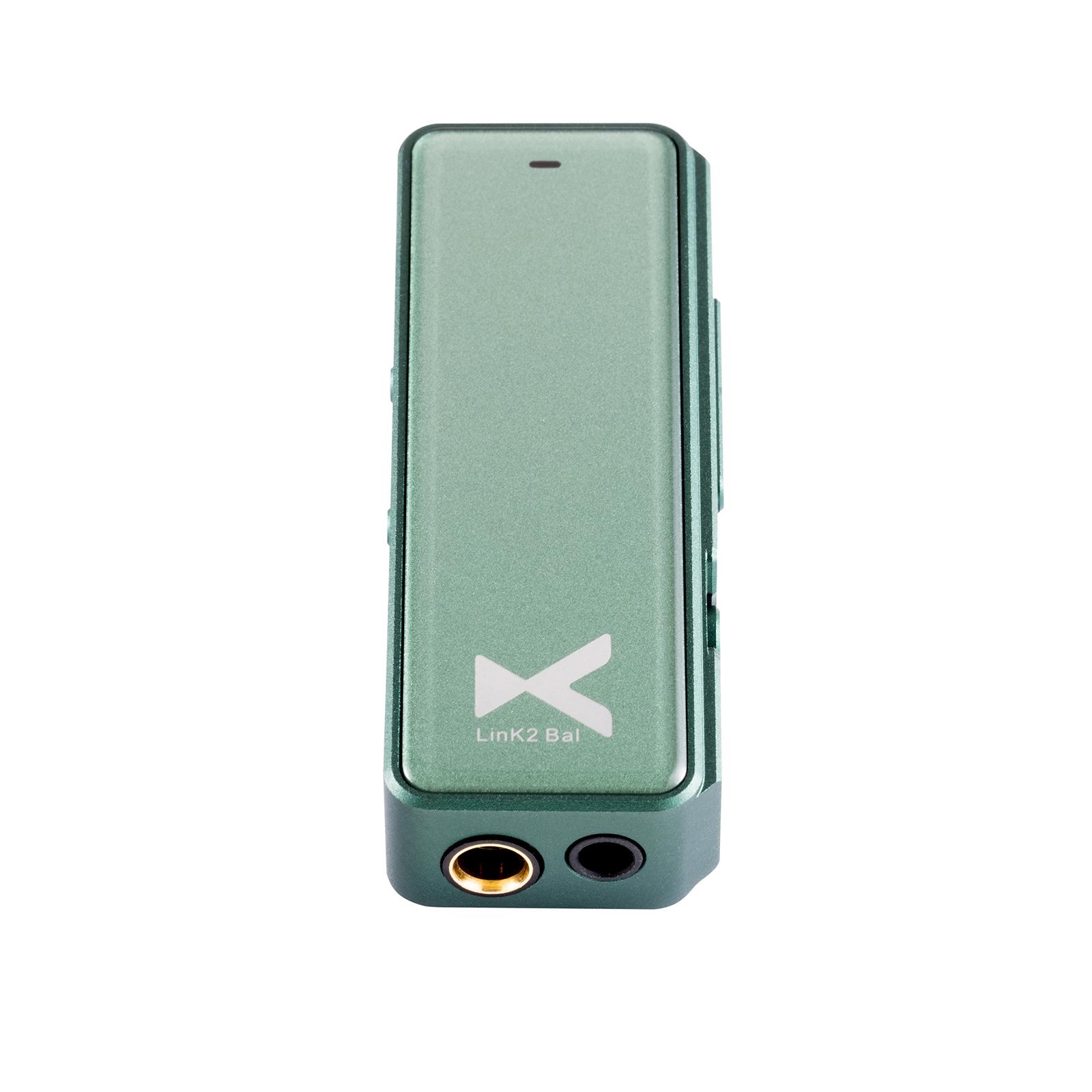 Andoer XDuoo Link2 Bal Portable USB DAC & Balanced Headphone Amplifier 3.5mm Headphone Out 4.4mm Balanced green