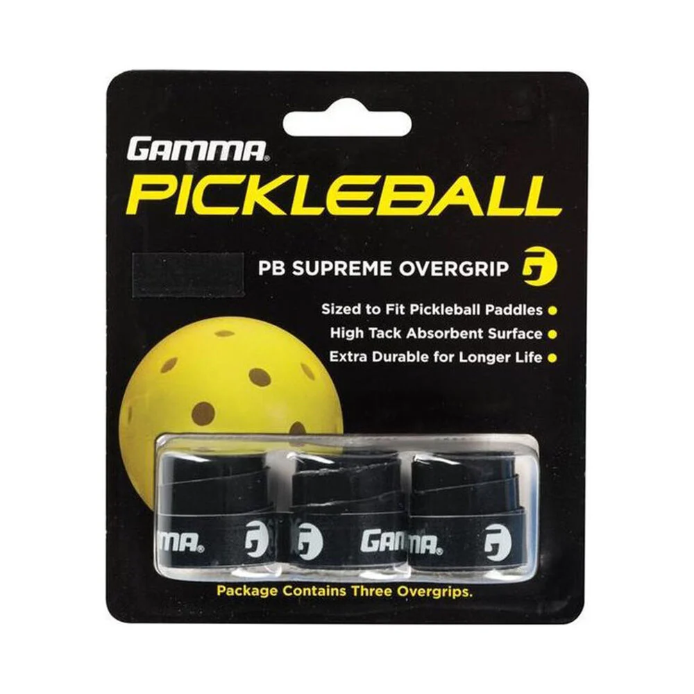Gamma Pickleball Supreme-Black