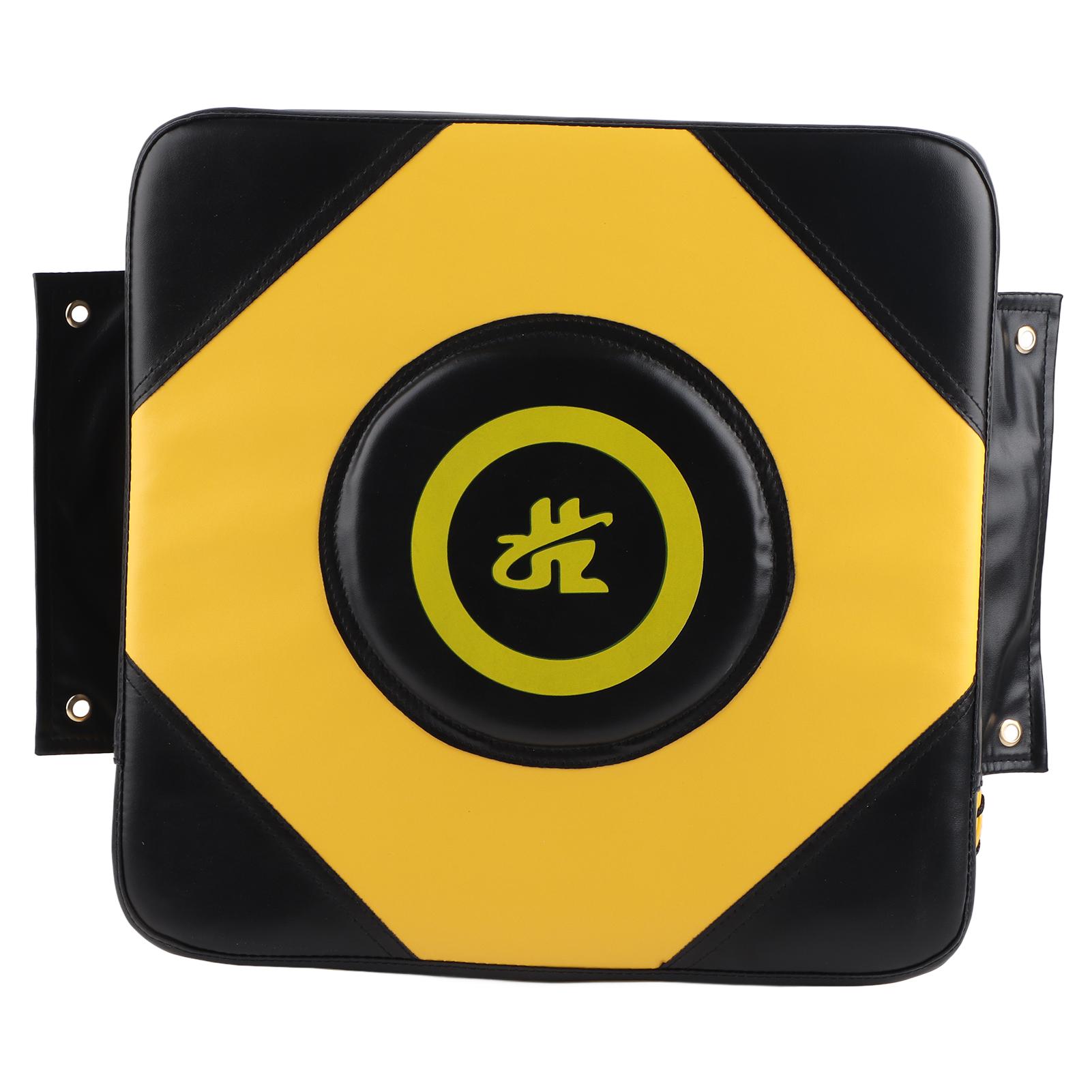 TOMTOP JMS PU Wall Punch Boxing Bag Focus Target Wall Fighting Pad Training Bag for Sanda TaekowndoBlack and