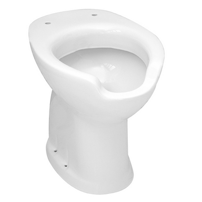 Senza MarcaGenerico Vaso wc per disabili con scarico a muro gabinetto bagno in ceramica bianco