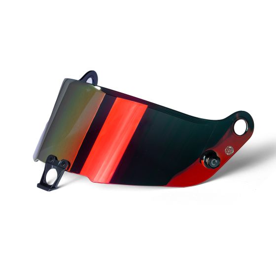 Sparco Visors For Stealth Helmets - Iridium Red