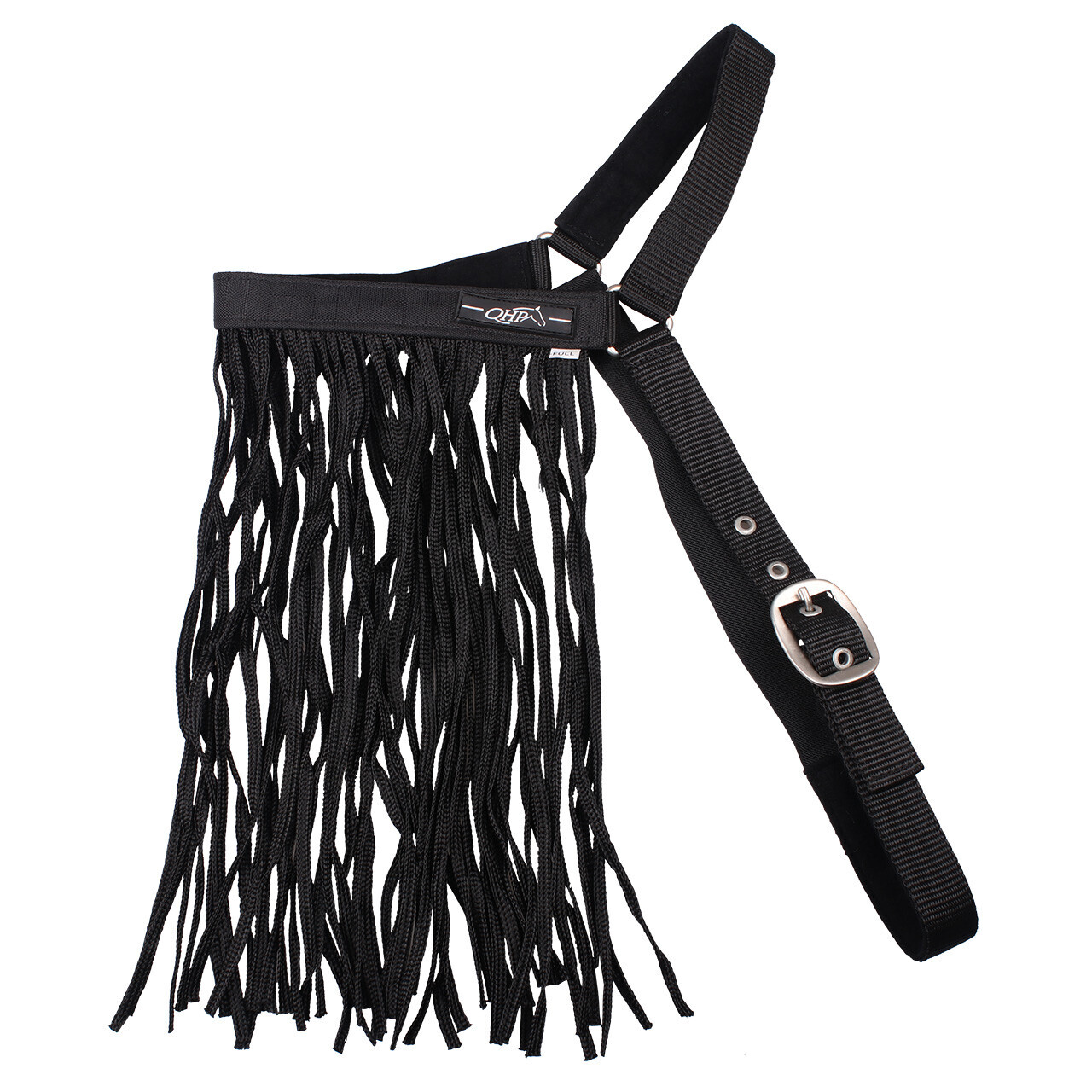QHP Fly Fringes | QHP Fly Fringe Extra Colour Black Size Cob