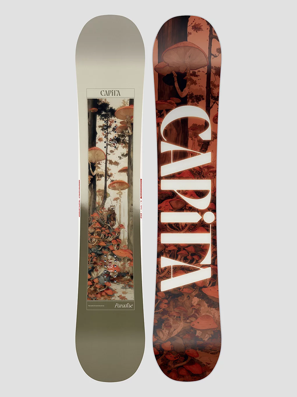 Capita Womens Paradise Snowboard No Colour Size