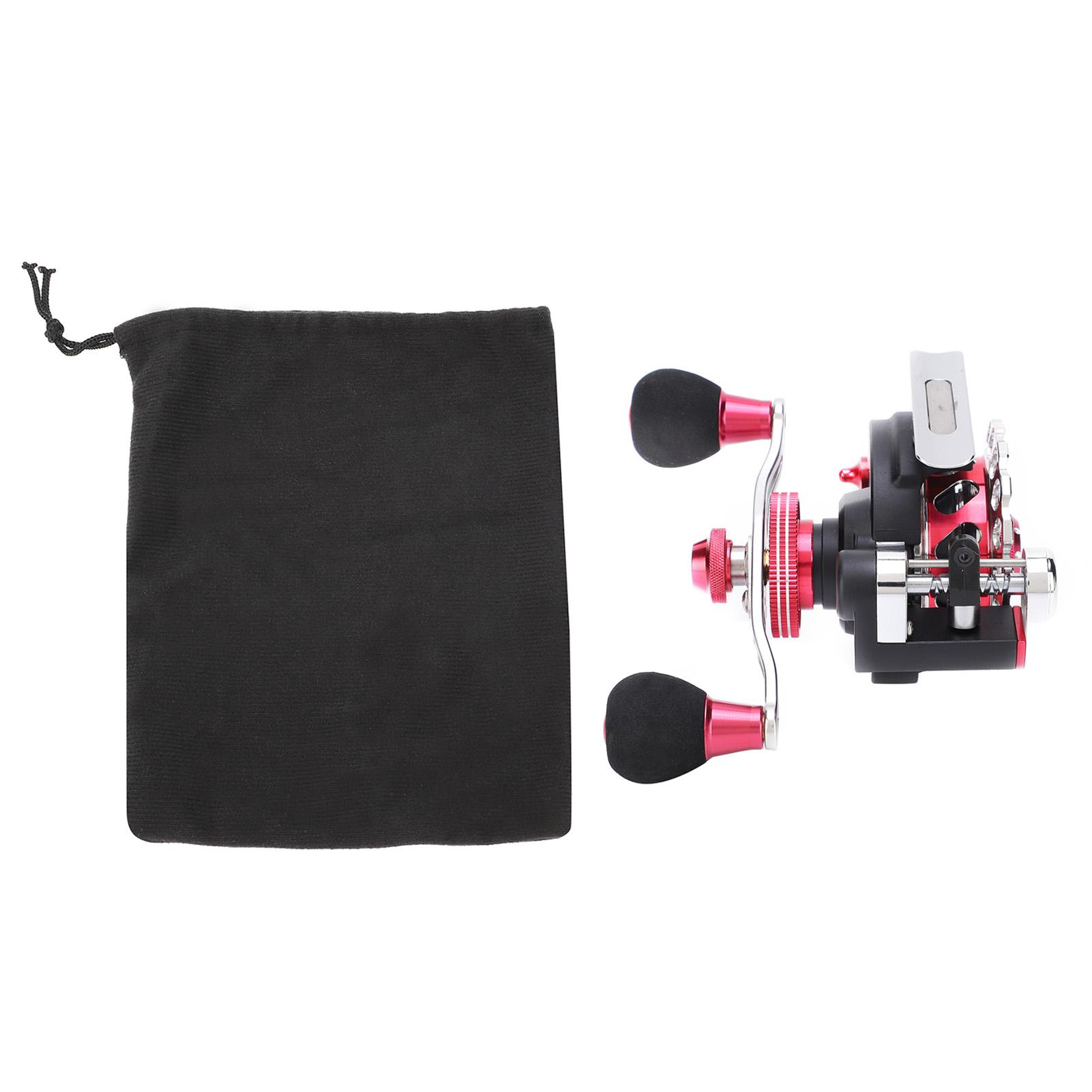 Lixada B65 Portable Fishing Reels 10+1 BB 2.6:1 Gear Ratio Fishing Raft Wheel Accessory(Right Hand Type )