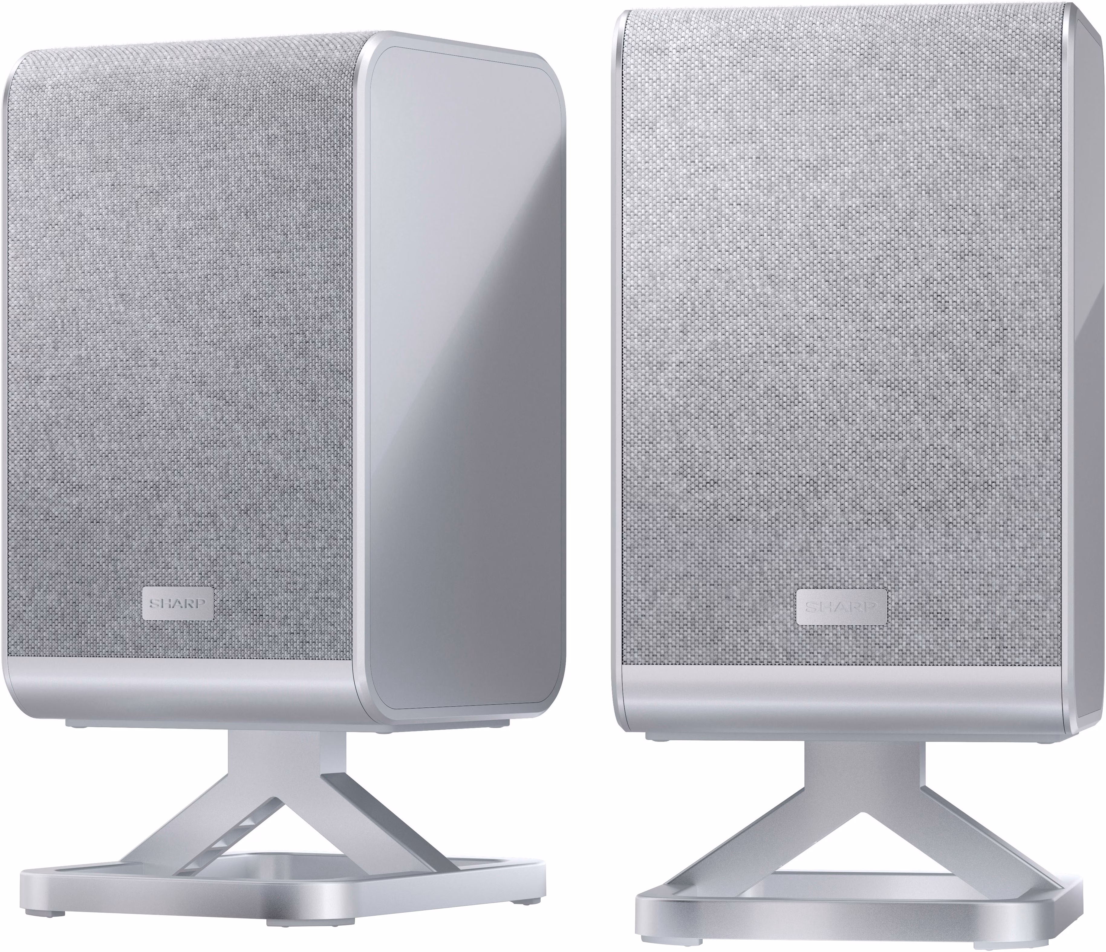 Sharp Ht-spr52021 Q 2.0.2 Wireless Rear Speakers For Sharp Q Soundbar Series