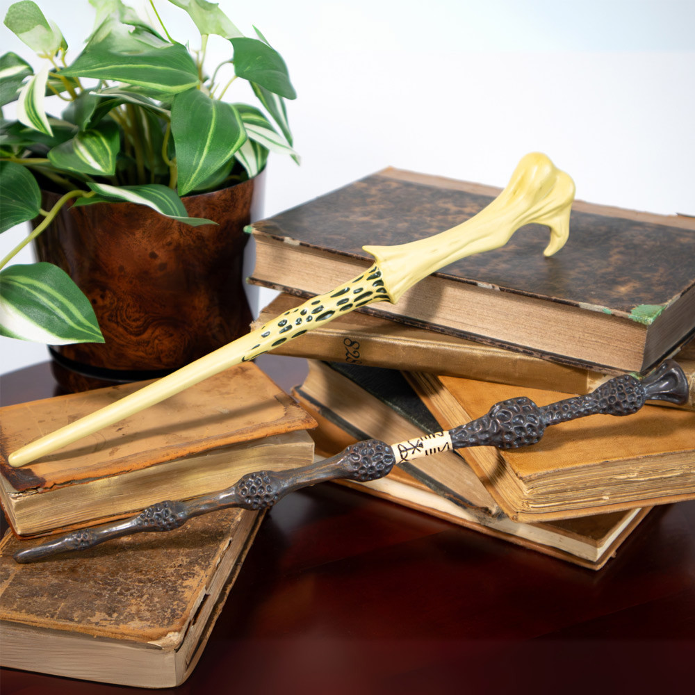 Noble Collection Elder Wand & Voldemort Role Play Wands Twin Pack