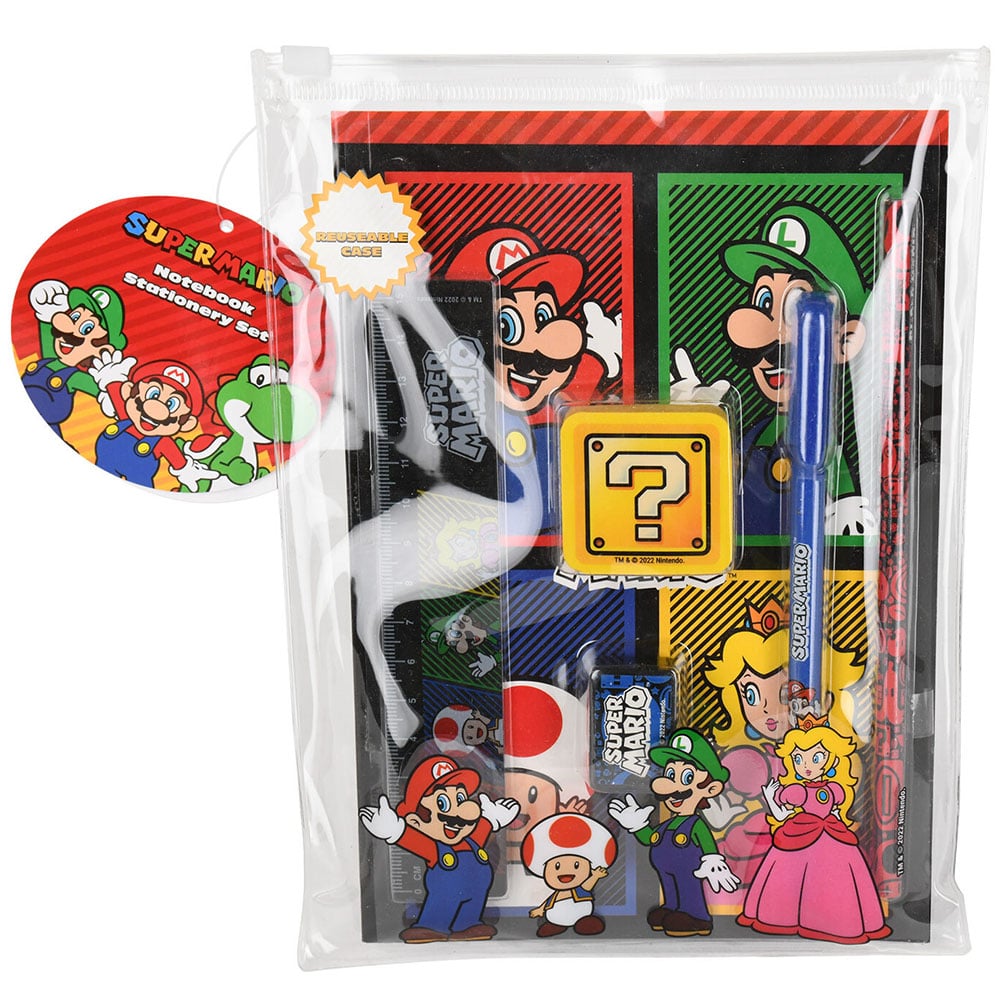 Nintendo Super Mario Stationery Set