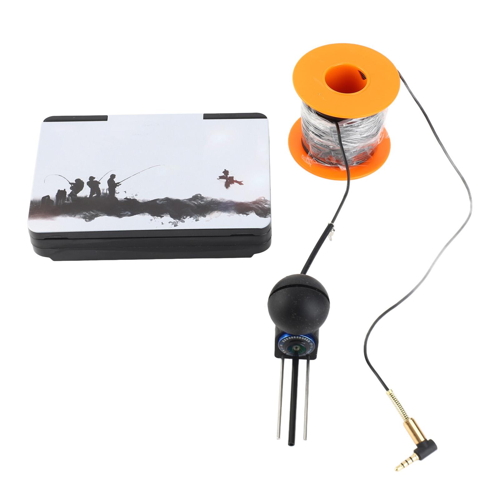 OutsideWorld Fishing Camera Night Vision Waterproof 2000cd 5.0 Inch Touch Screen Ultra HD 220 Degree Lens US Plug