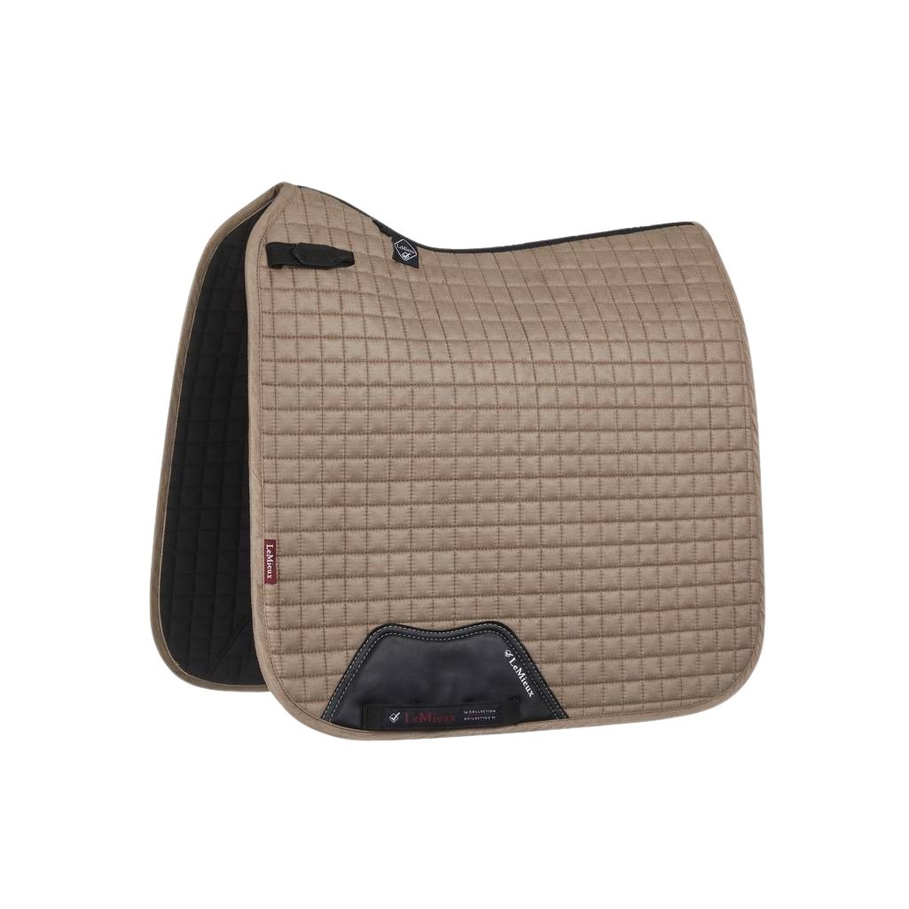 LeMieux Saddle Pads | LeMieux ProSport Suede Dressage Square Colour Mink Size Cob (S/M)