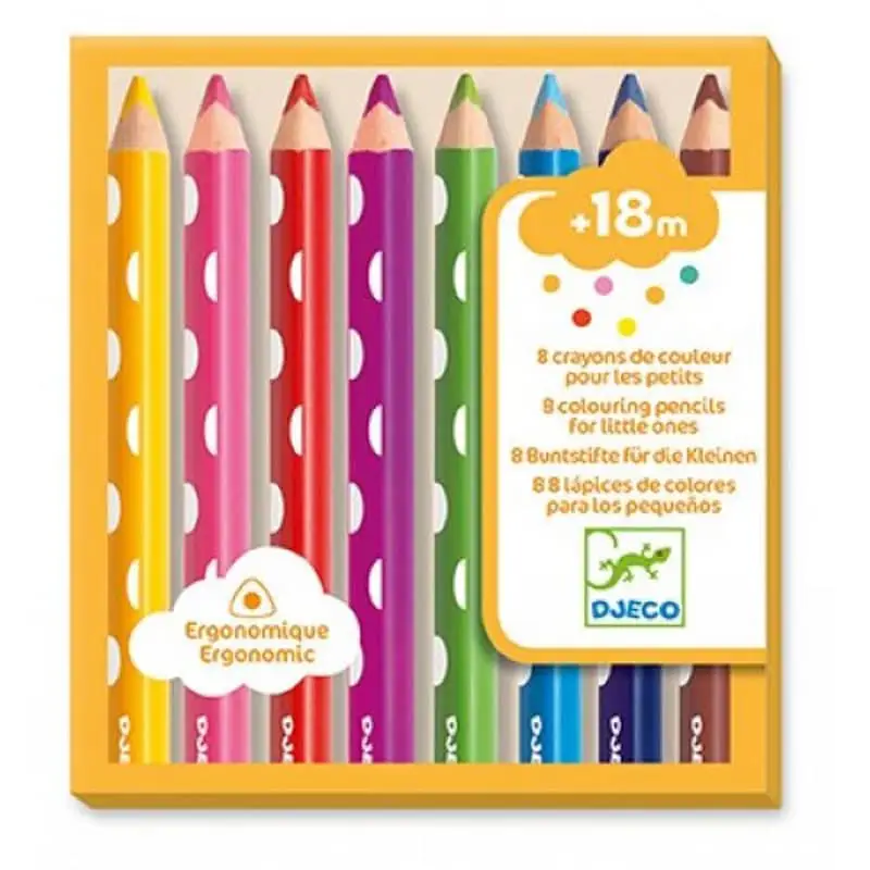 Djeco Colouring Pencils For Little Ones
