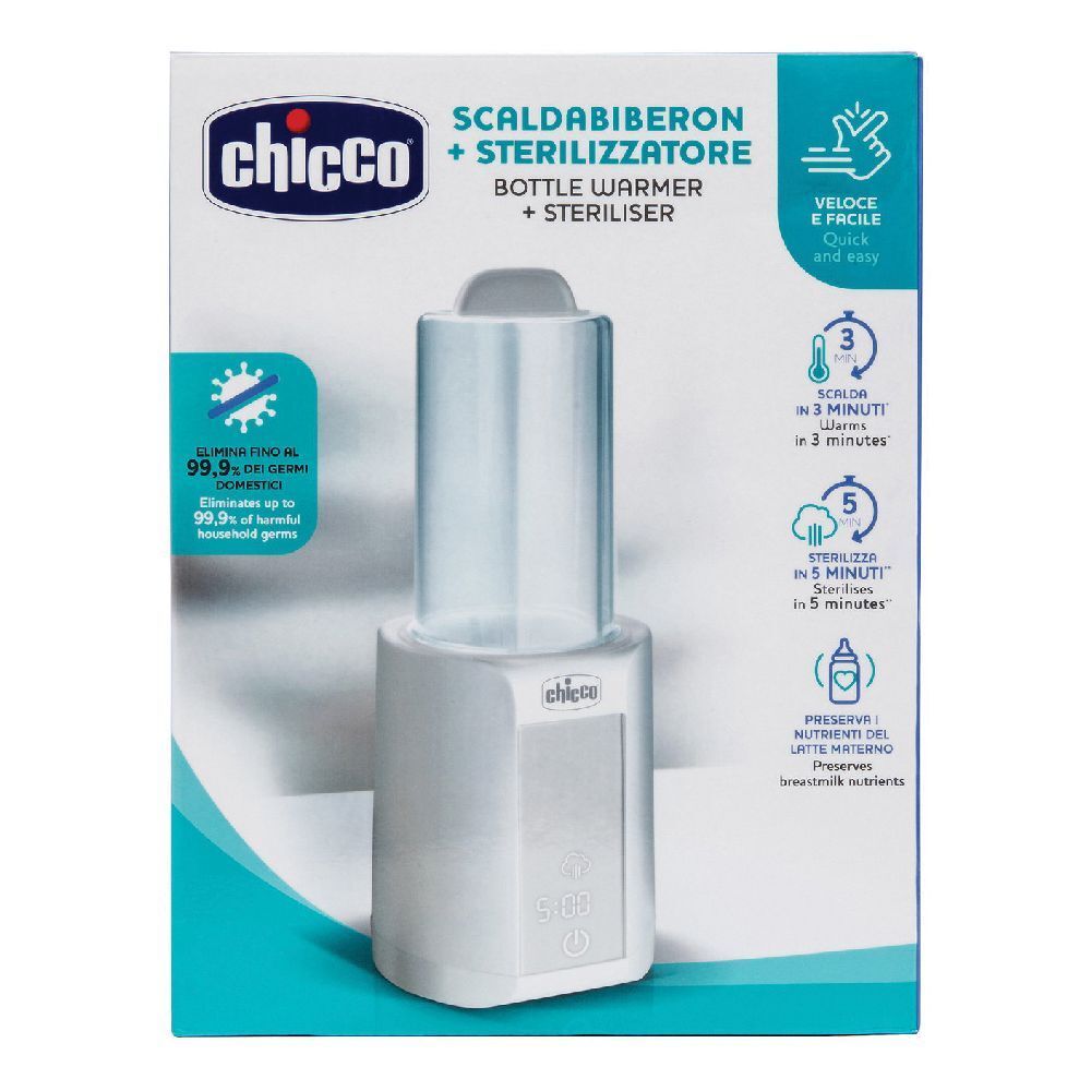 Chicco Bottle Warmer and Steriliser Multifunctional Baby Bottle Warmer