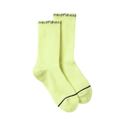 Girlfriend Collective Womens/ladies Mindfulness Crew Socks - One Size, Navy