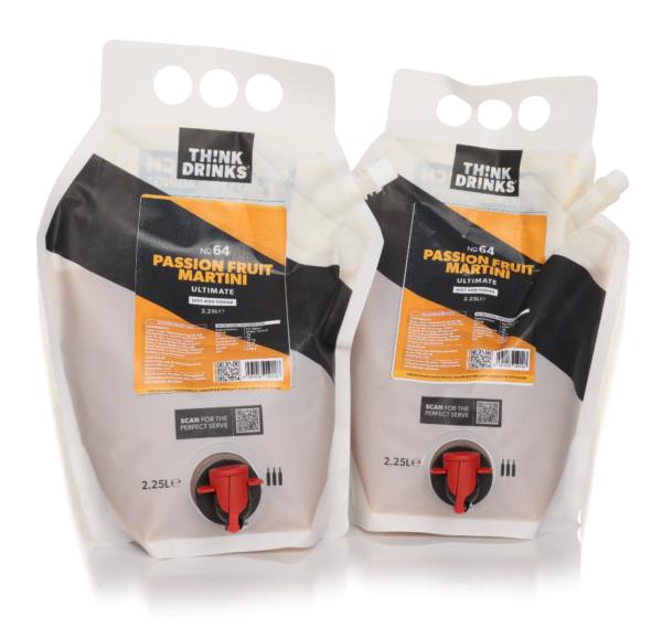 Think Drinks - Ultimate Passion Fruit Blend (2 x 2.25L) Syrups and Cordials
