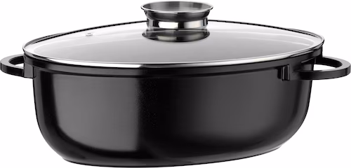 GSW Gourmet 8 L Aluminium Oval Dutch Oven black,gray