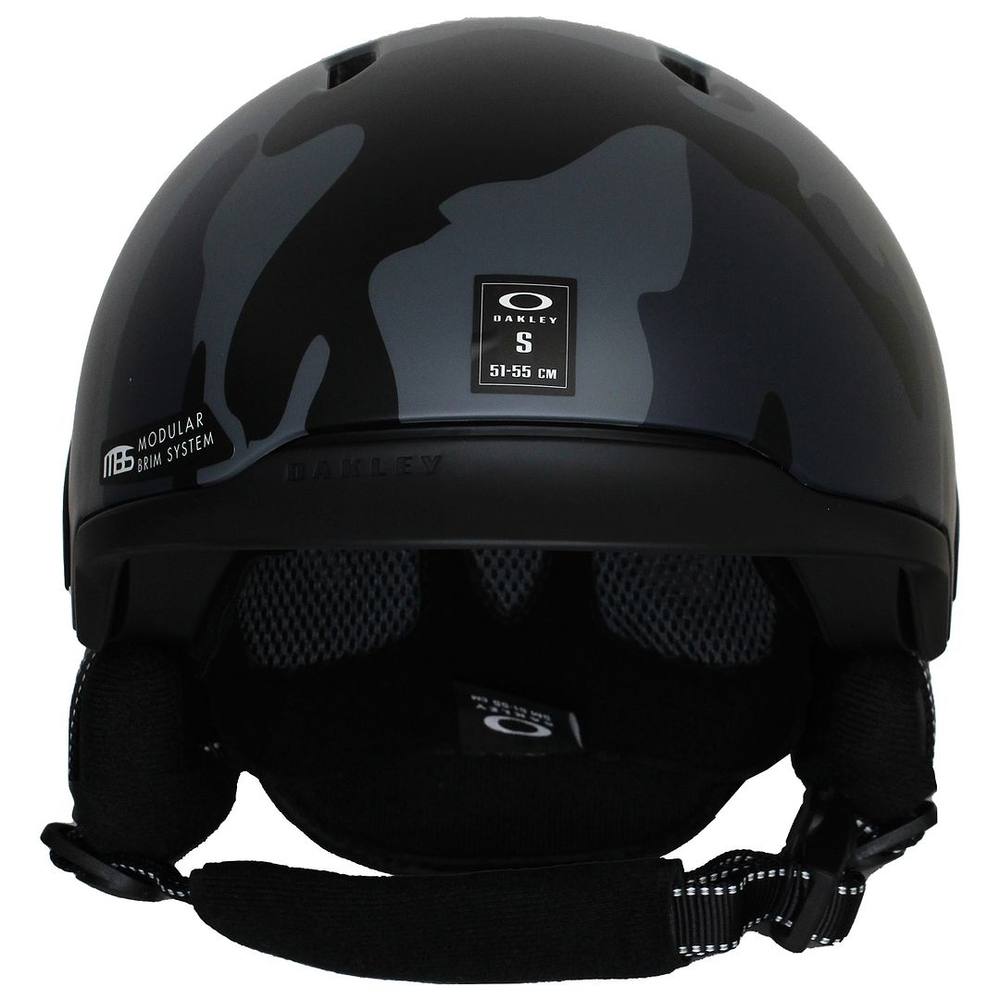 Oakley MOD 3 Factory Pilot Matte Night Camo Ski Helmets in Black | Size: Small