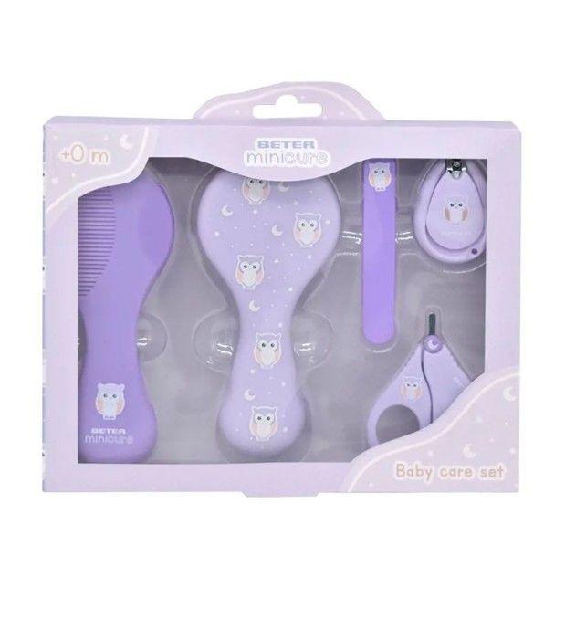 Beter Coupe-ongles Beter Minicure + Ciseaux spéciaux + Lime extra fine + Brosse + Peigne