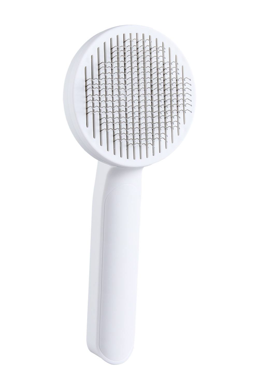 Living And Home Pet Grooming Brush in White