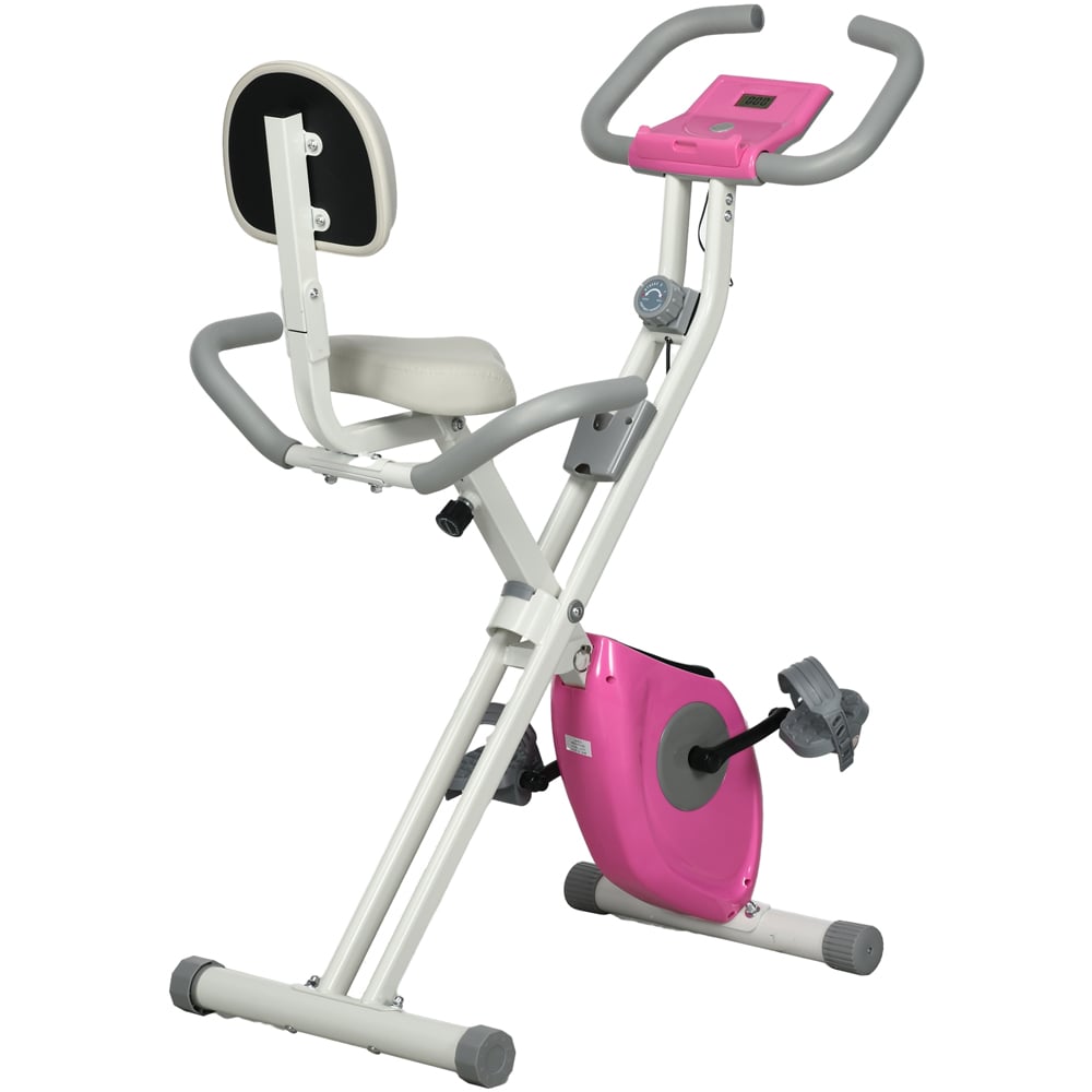 Homcom Magnetic Resistance Folding Exercise Bike