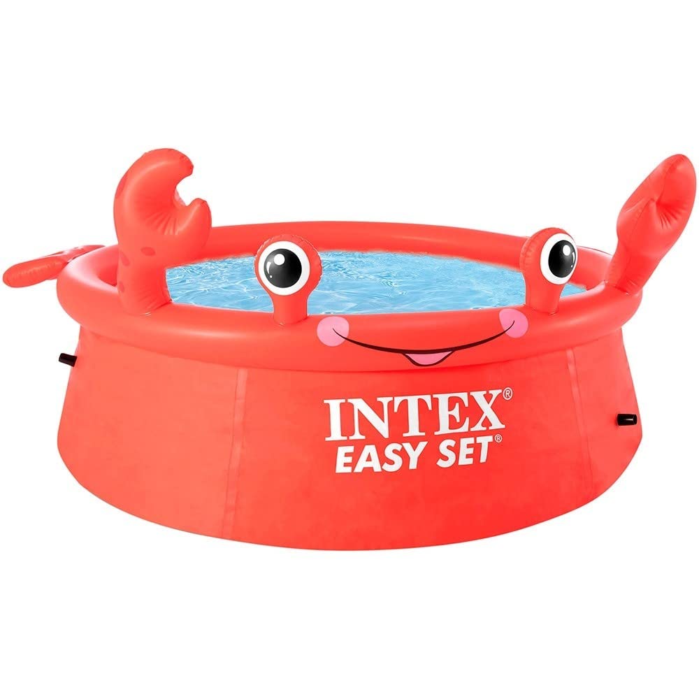 Intex Inflatable Easy Crab Swimming Pool - Red