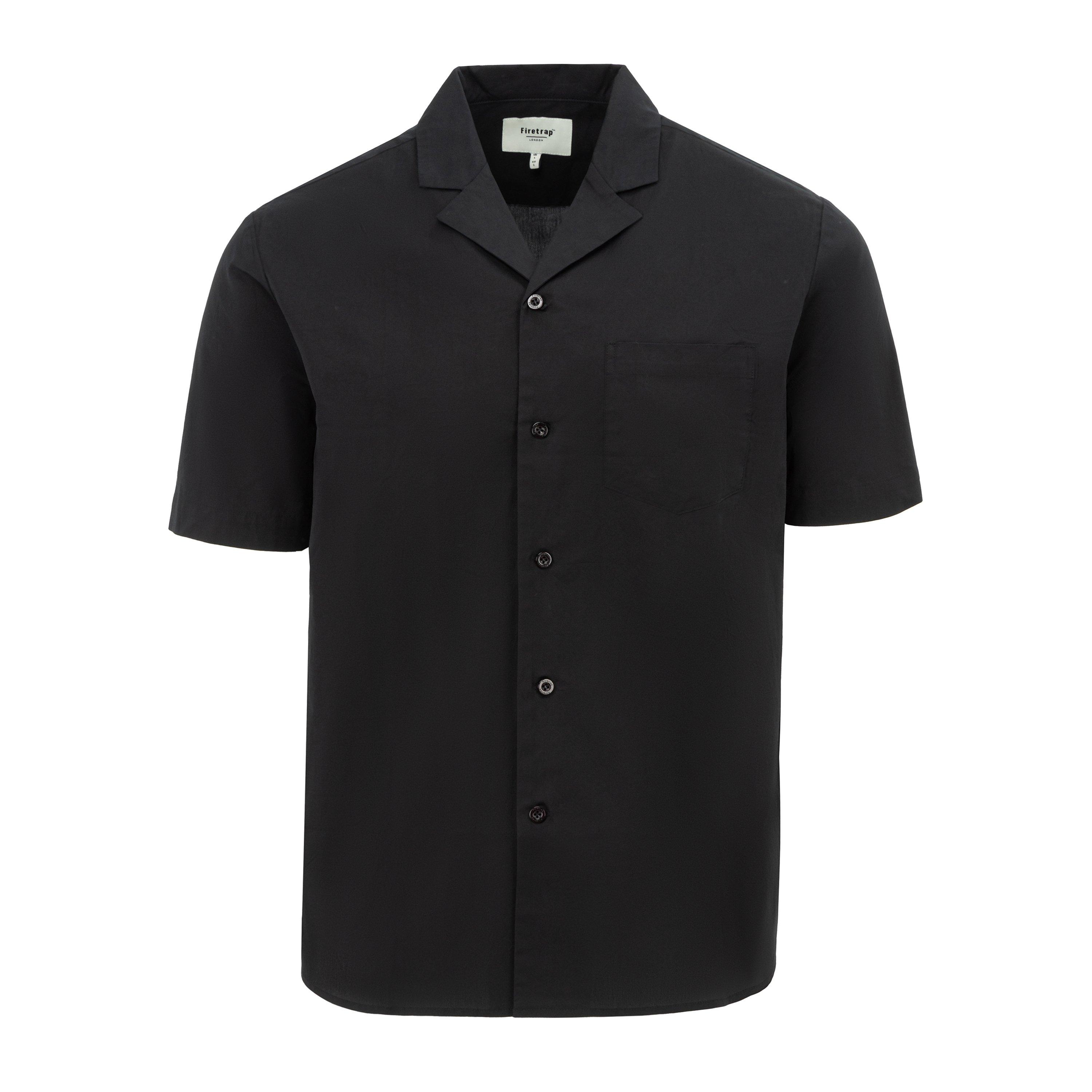 Firetrap Men Bowl Shrt - Black