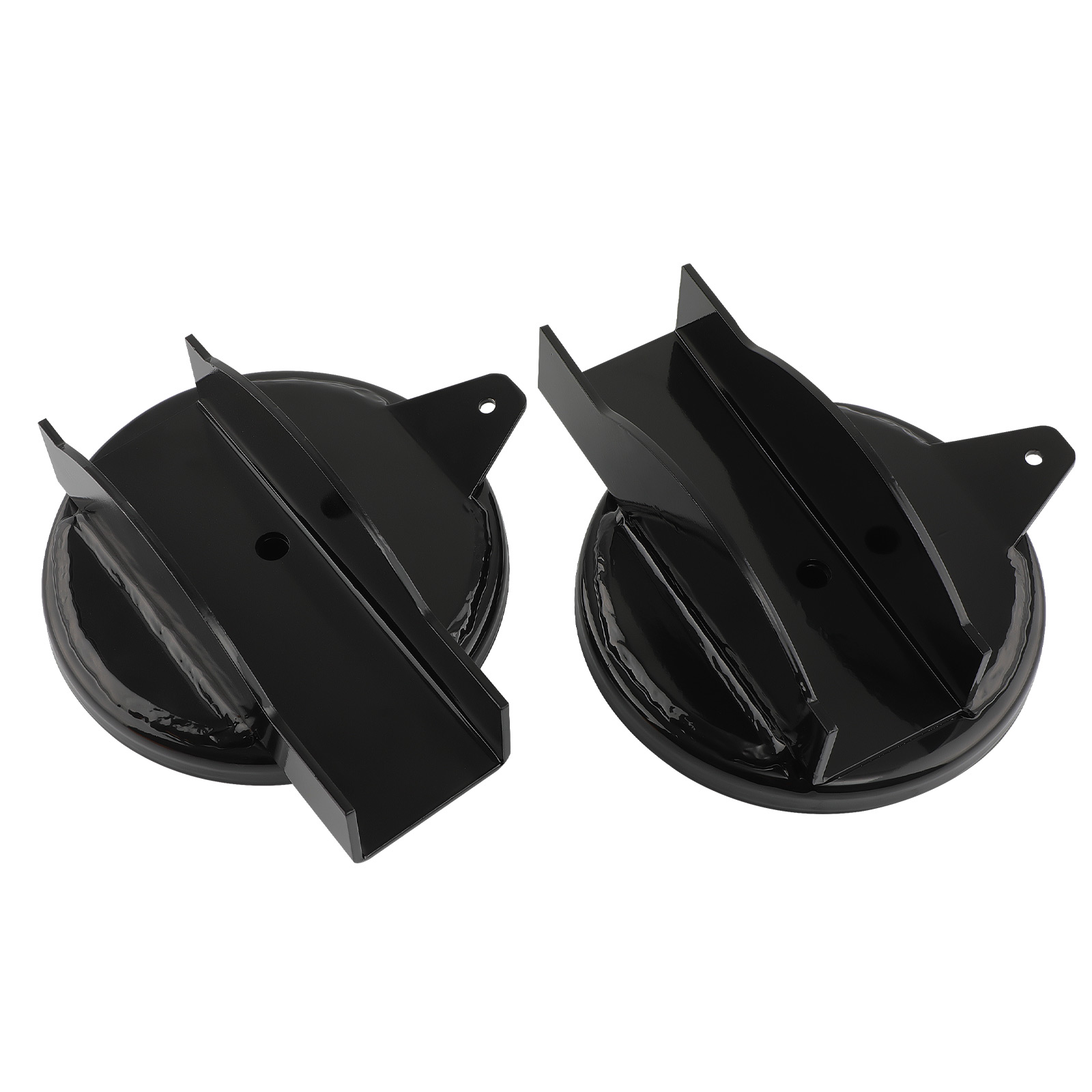 MaXpeedingrods Pair Rear Upper Coil Spring Bucket Mount compatible for Wrangler TJ 1997-06 Perch Retainer