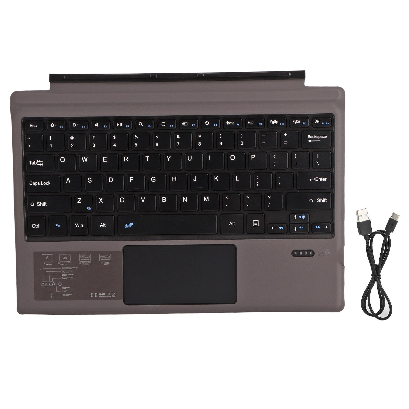 HONOR ELECTRONICS Wireless Keyboard Laptop Replacement Palmrest Touchpad Case Computer Accessories for Microsoft