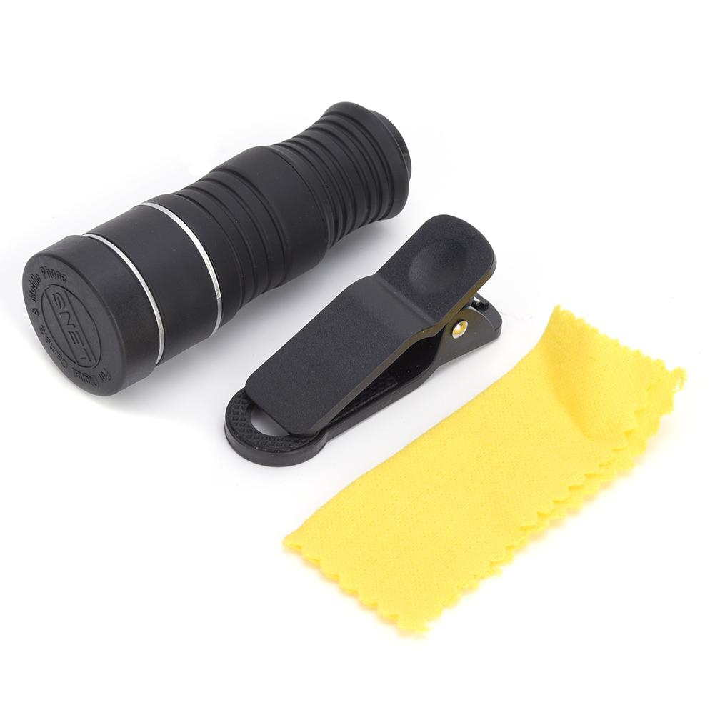 Fishine 12Times Zoom High Definition Phone Mobile Phone Monocular Telescope for Outdoor