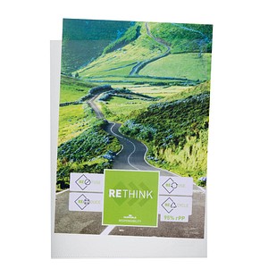 Durable Transparent Punched Pockets Sleeve Wallets Rpp - 100 Pack - A4 Clear