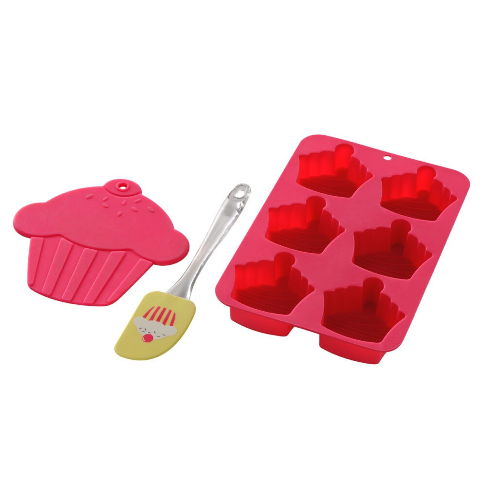 Premier Housewares Silicone Cupcake Baking Set|