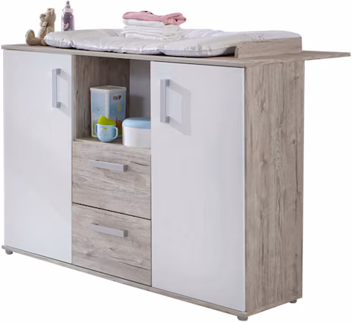 Arthur Berndt Bente Changing Table brown,gray,white