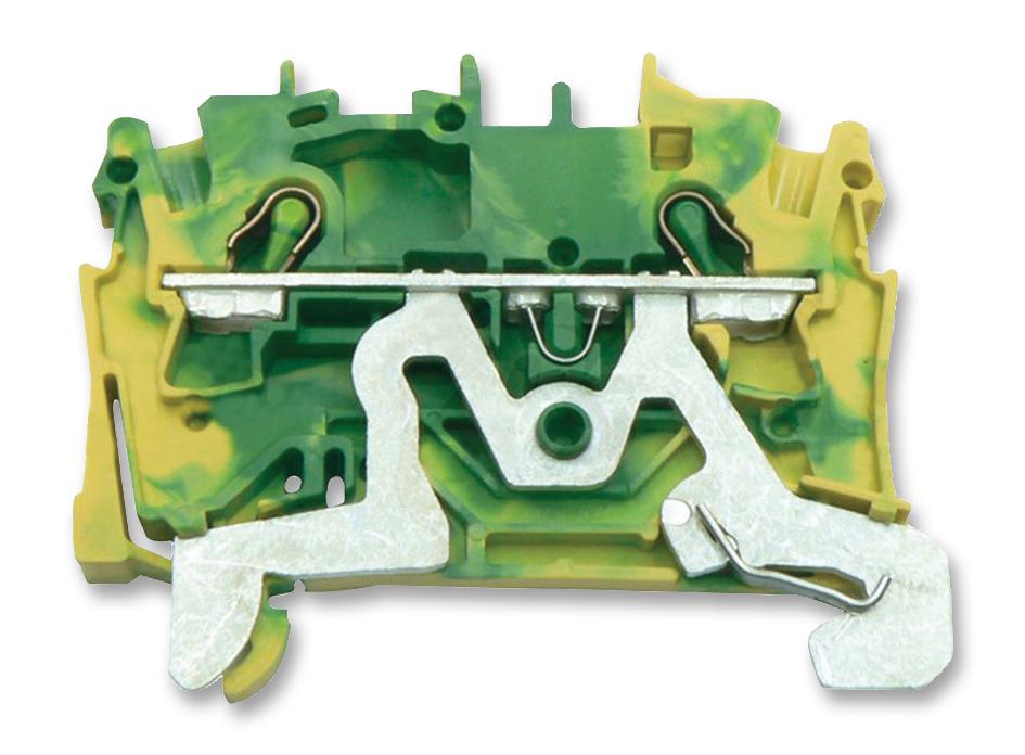 WAGO Terminal Block, 24A, Push In Terminals, 22 → 12 AWG