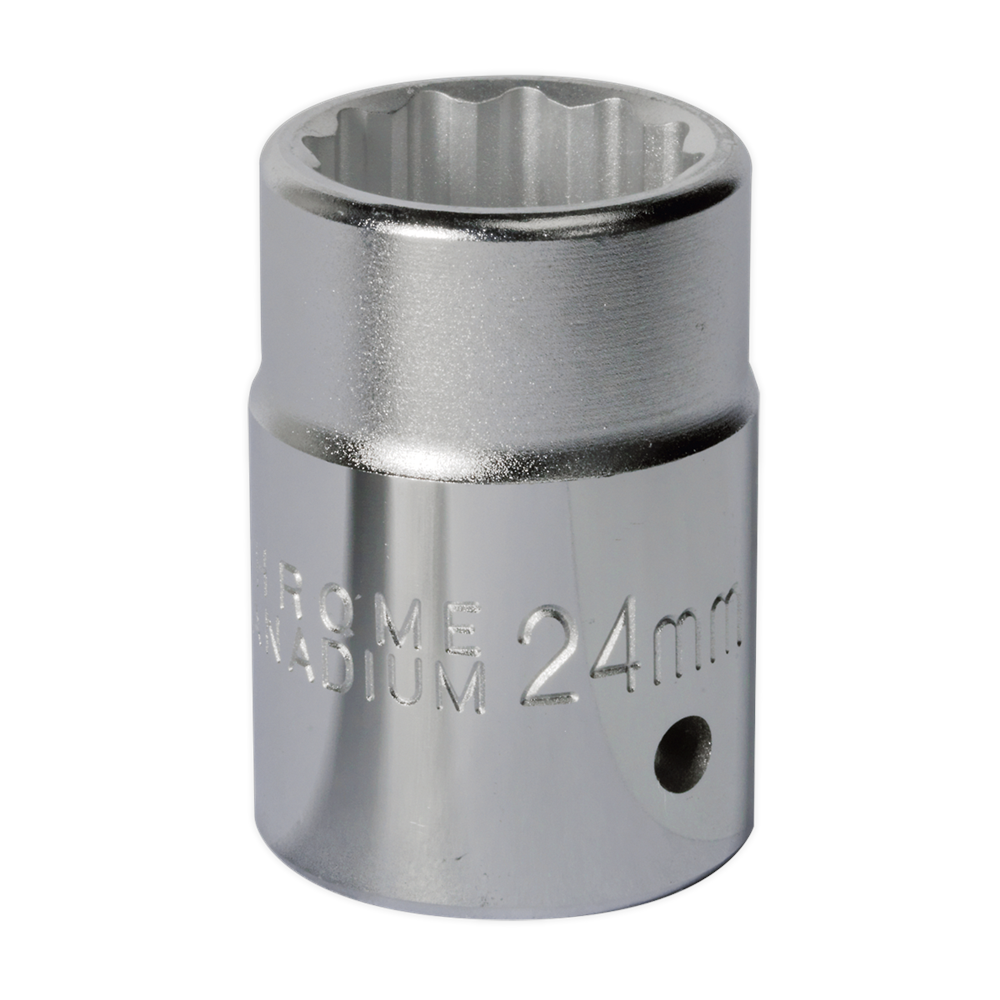 Sealey S34/24 WallDrive® Socket 24mm 3/4"Sq Drive