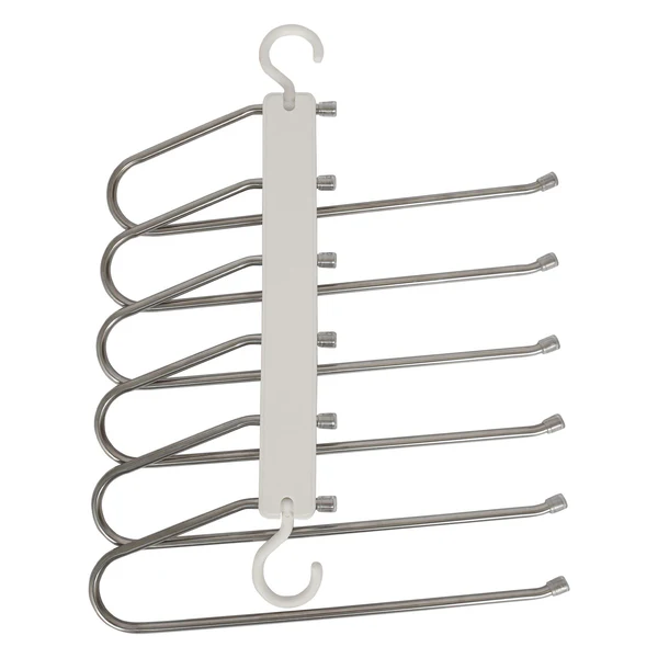 Space-Saving Trouser Hanger - 6-in-1 - White