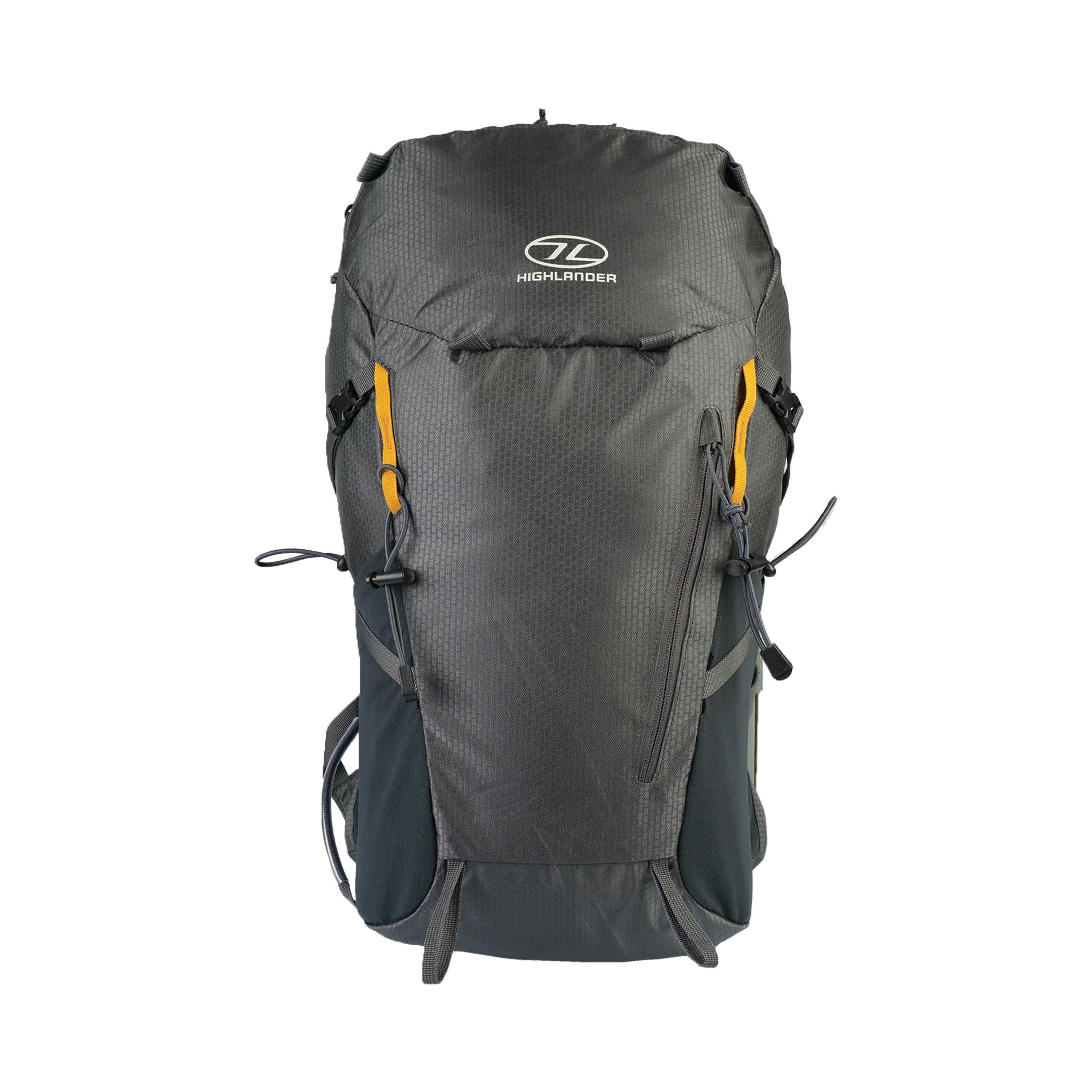 Highlander Vega 25L Rucksack - Grey - One Size - Rucksacks