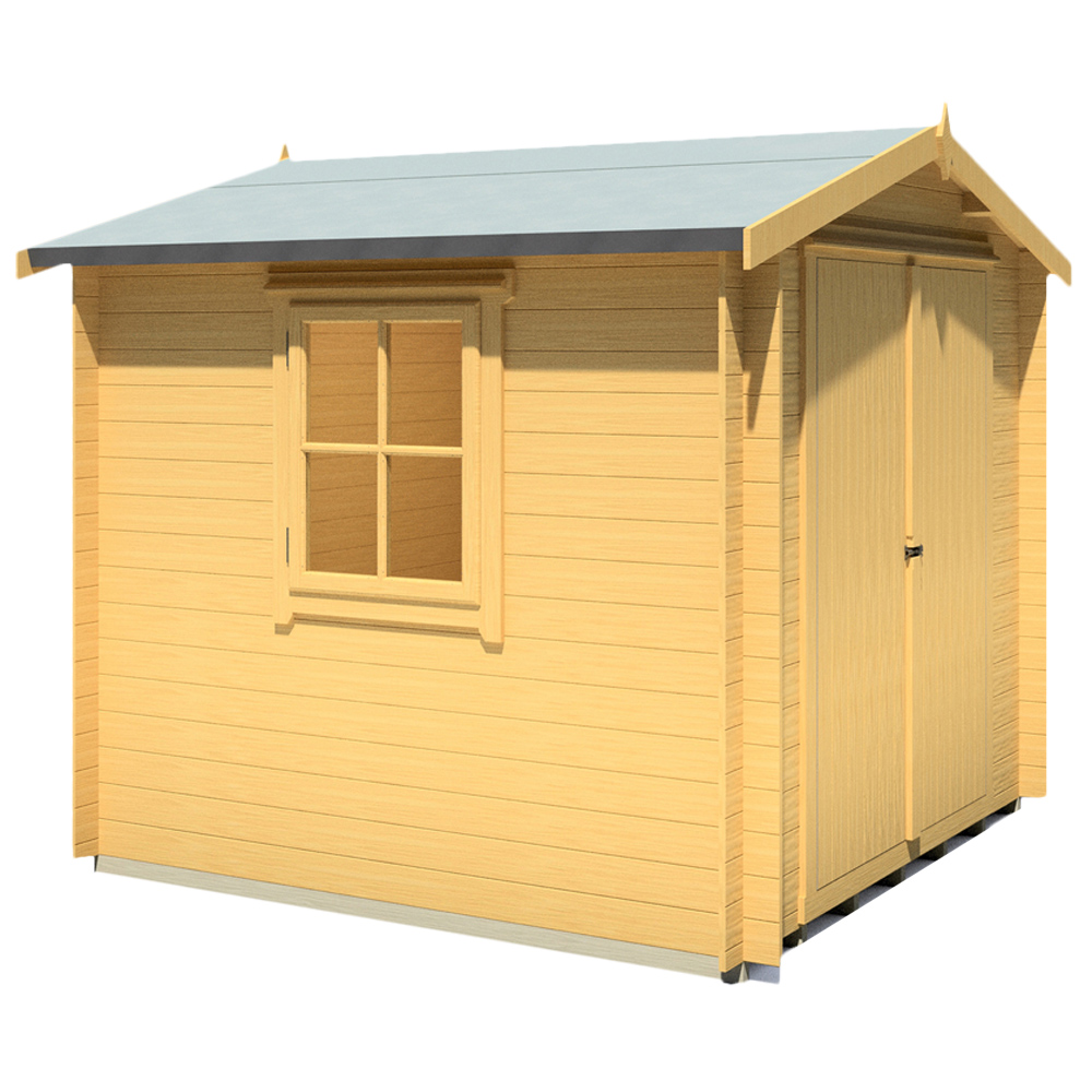 Shire 19mm Log Cabins Bradley 8x8