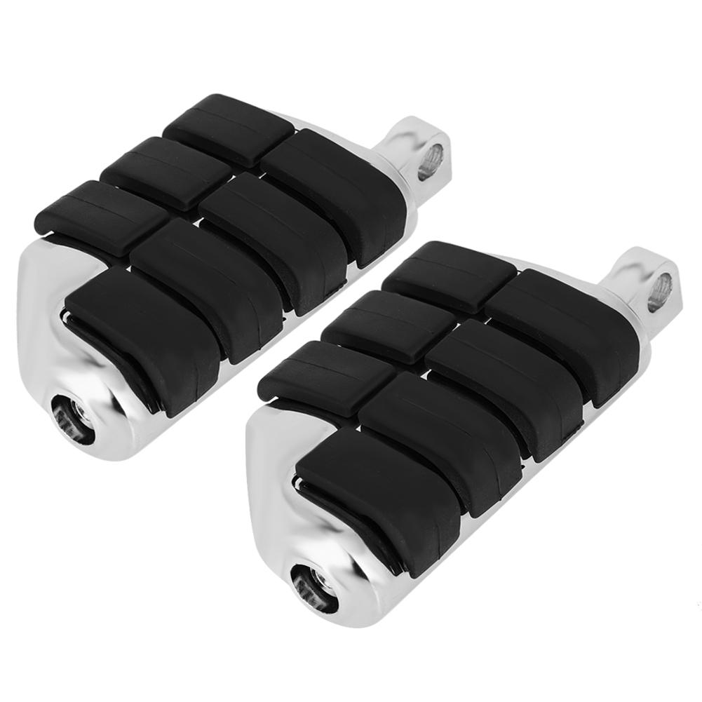 TOMTOP JMS Refit Foot Pedals Rubber Lion Paw Foot Pegs For Motorbike Softail Dyna