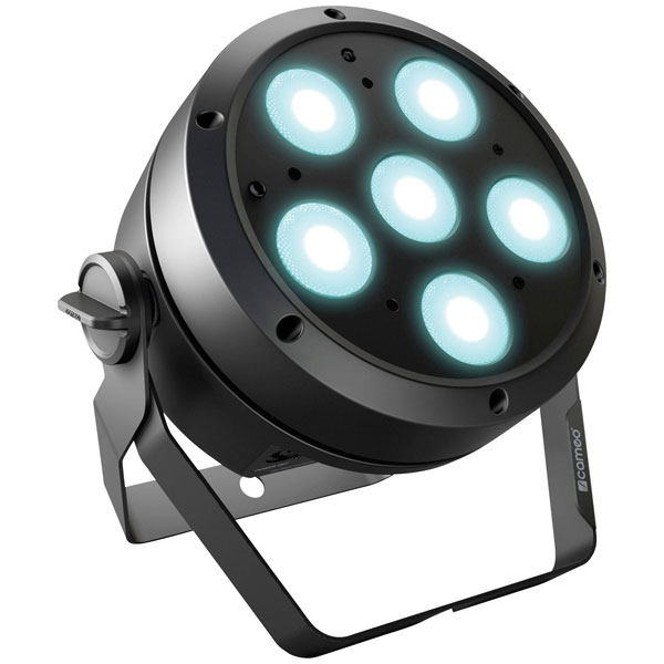 Cameo Clrootpar4 Root Par 4 Led Spotlight 7x4w Rgbw Oled Dmx W-dmx