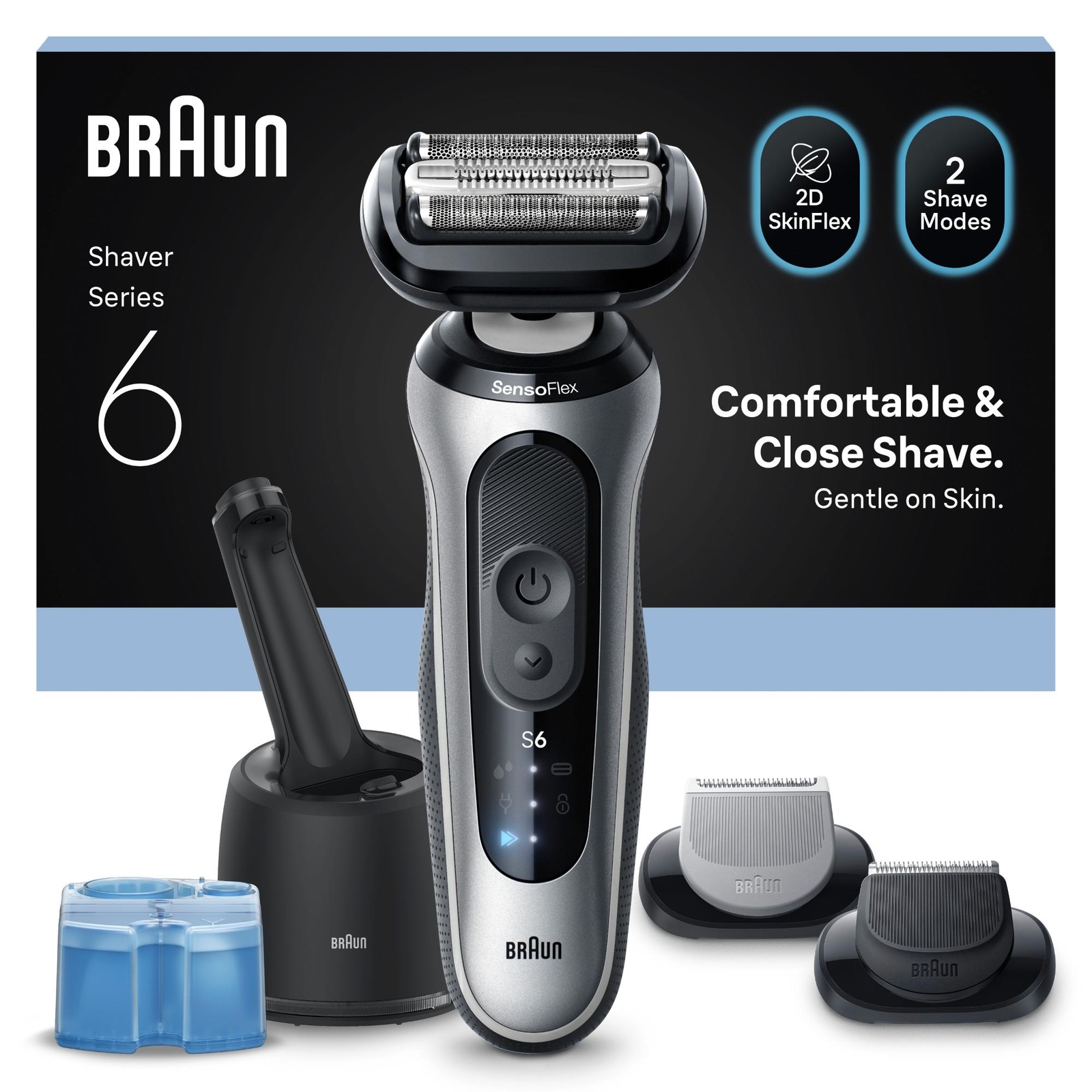 Braun Series 6 62-S7650cc Electric Shaver