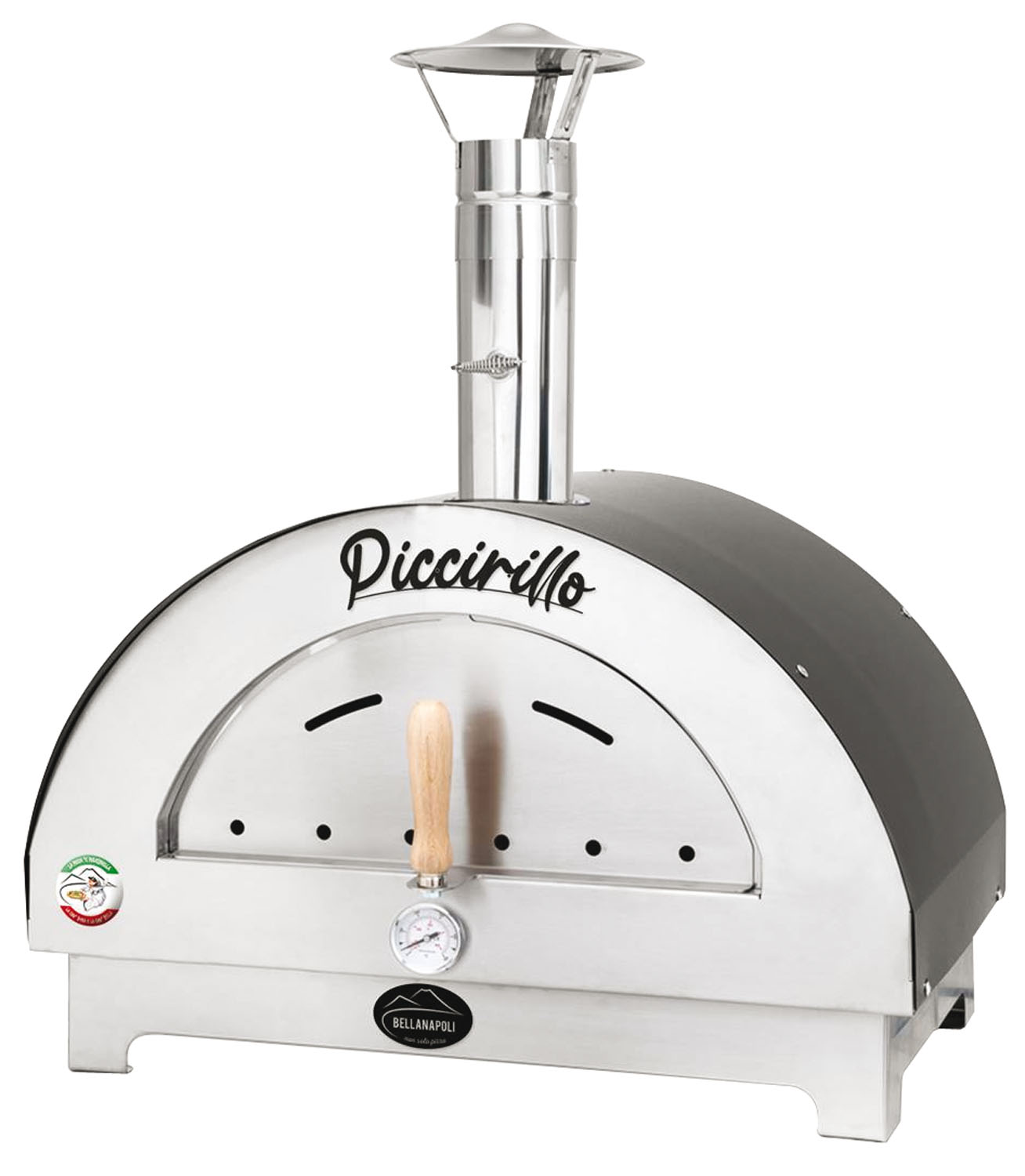 Senza MarcaGenerico Forno a legna per pizza con comignolo da giardino Bella Napoli Piccirillo
